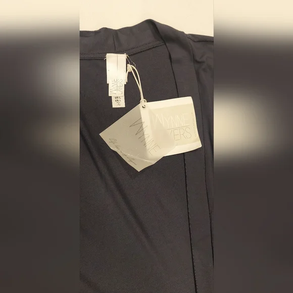 Gray Open Front Cardigan Sweater Lightweight - Picture 7 of 8